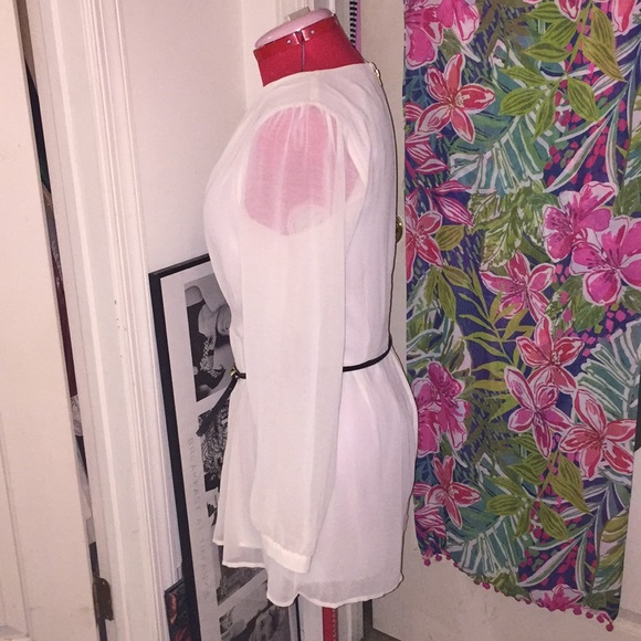 Forever 21 Contemporary Belted Romper - Picture 3 of 5